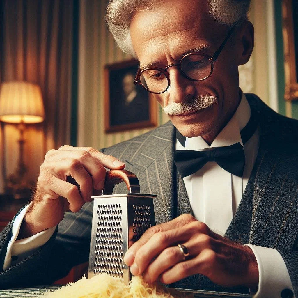 Parmesan Grater'N'Pourer