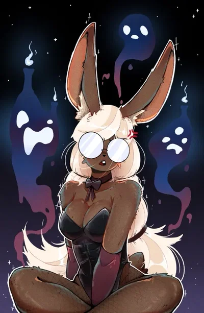 Mable Thristledown - Halloween bartender 🐈‍⬛👻🎃