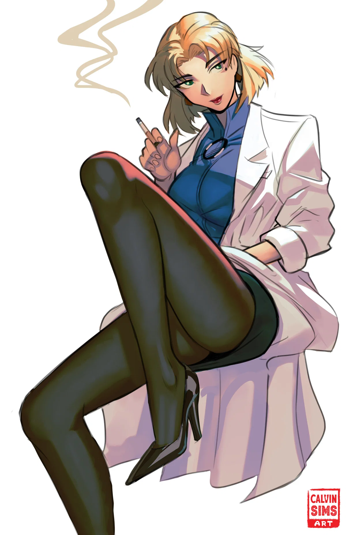 Ritsuko Akagi (Smoke Break Queen)