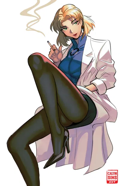 Ritsuko Akagi (Smoke Break Queen)