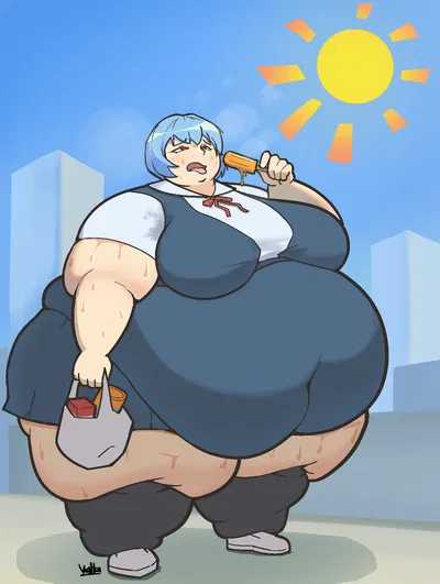 Rei Ayanami (Fat)