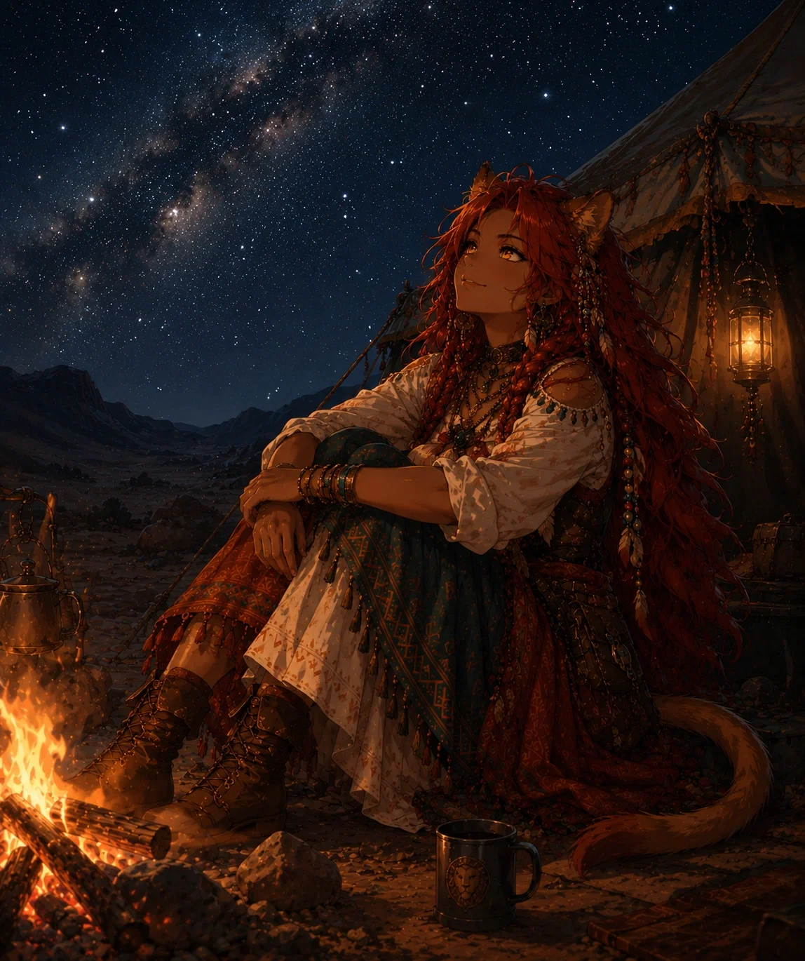 Leona Redmane - [The Farbound Caravan]  