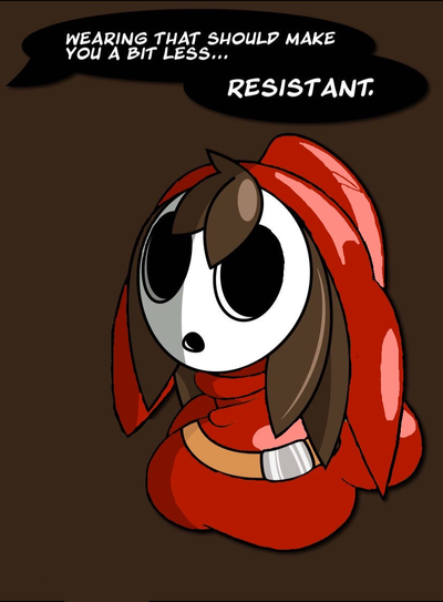 Shy girl mask tftg