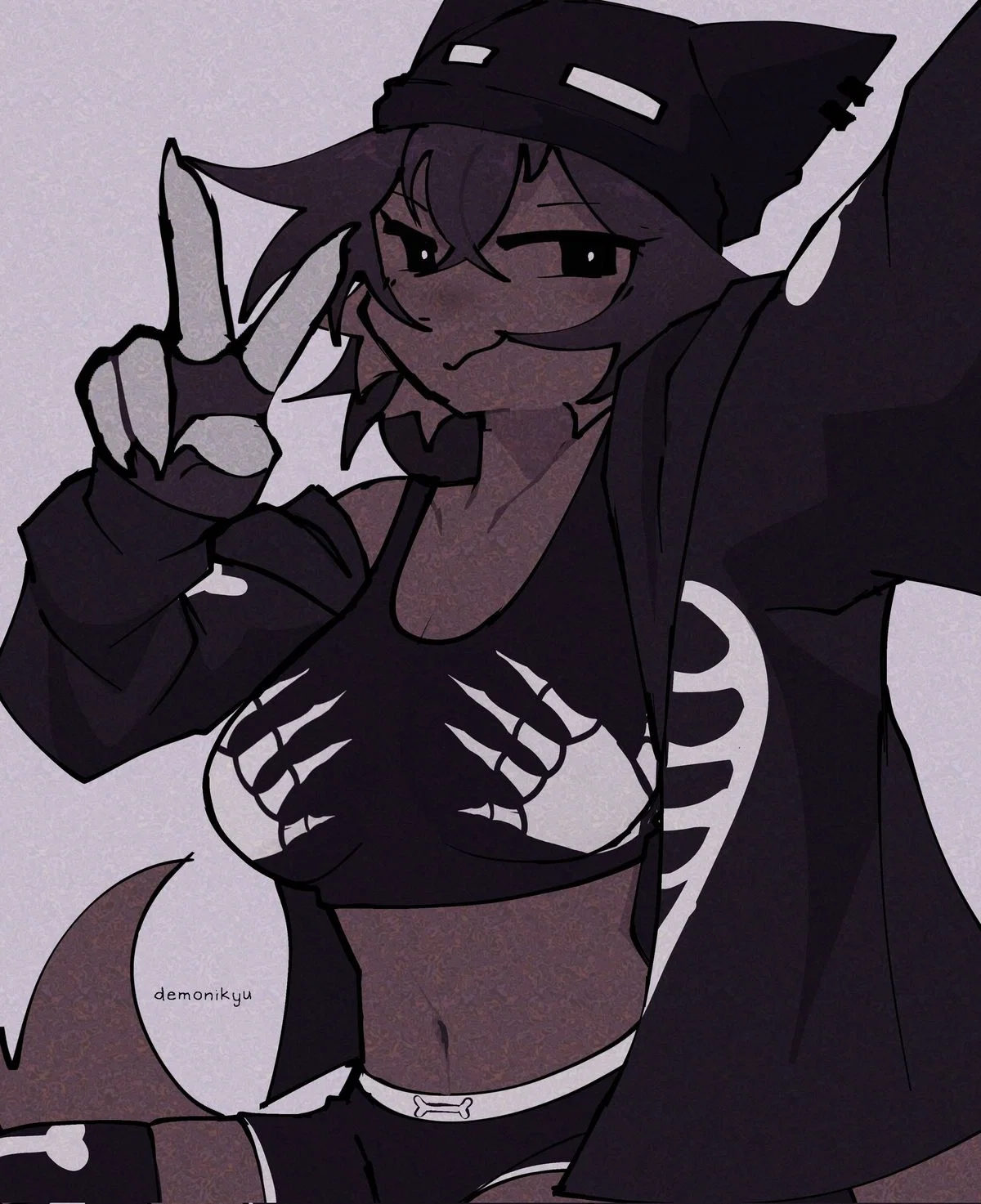 Emo furry girl :3