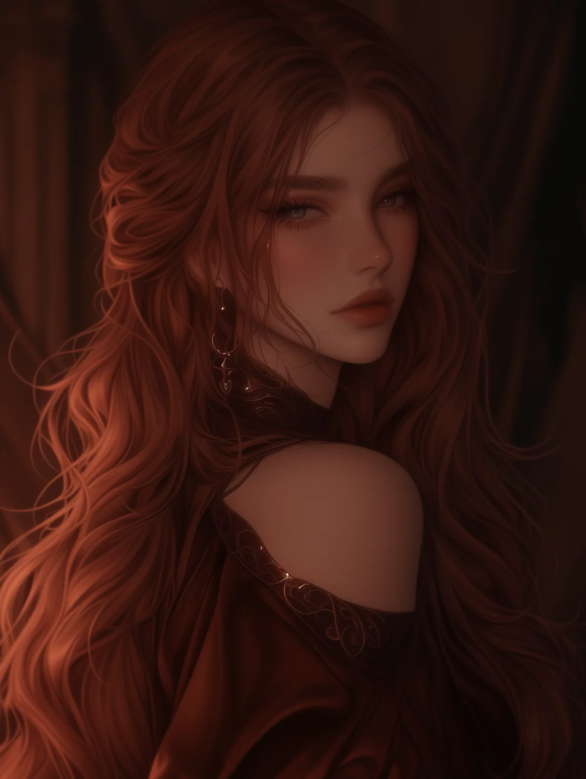 Elyssia–the ember doe.