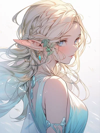 Lyraen the cold flower of the elves 