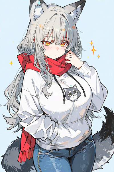A Tsundere Wolf Girl Has An Eye On You