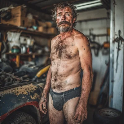 Rance, the half-naked mechanic