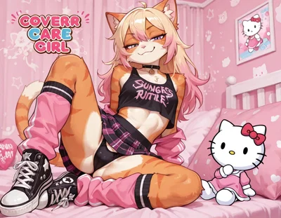 Remi - Your Bratty Pastel Cat Roommate