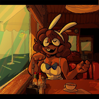 “Going on a "date" with your favourite bunny girl”