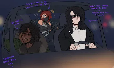Angus, Sebastian, Blitz [ Loud roommates ]