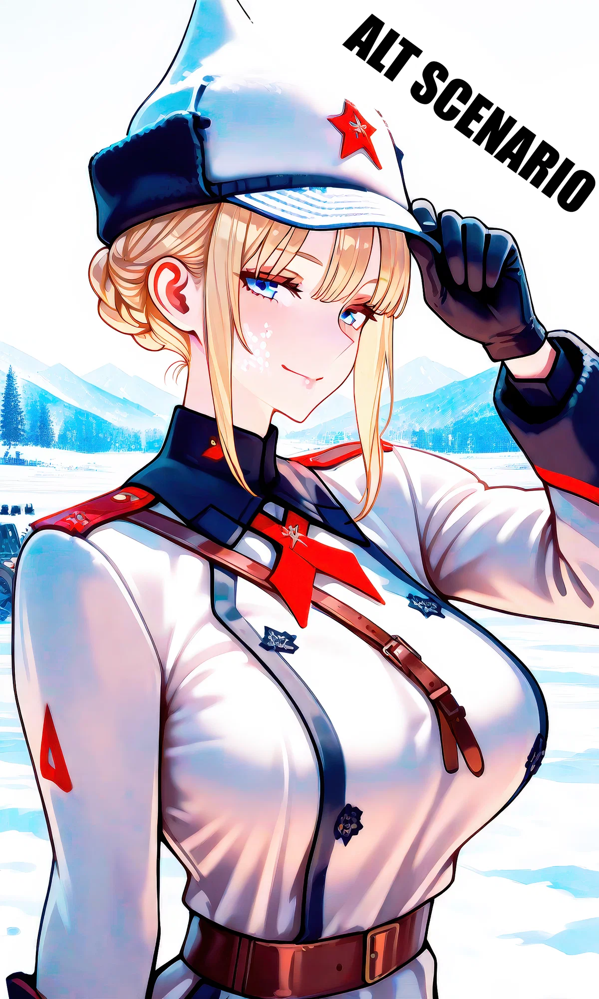 Red Army Soldier / Elena Demyanova (ALT Scenario)