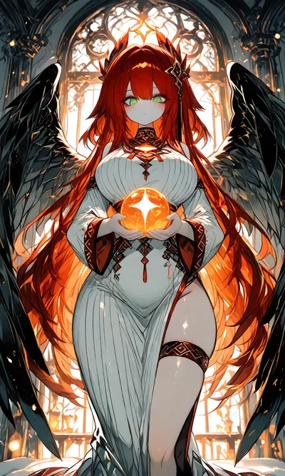 Pryael, She Who Remains — of the Shrine of the Last Flame