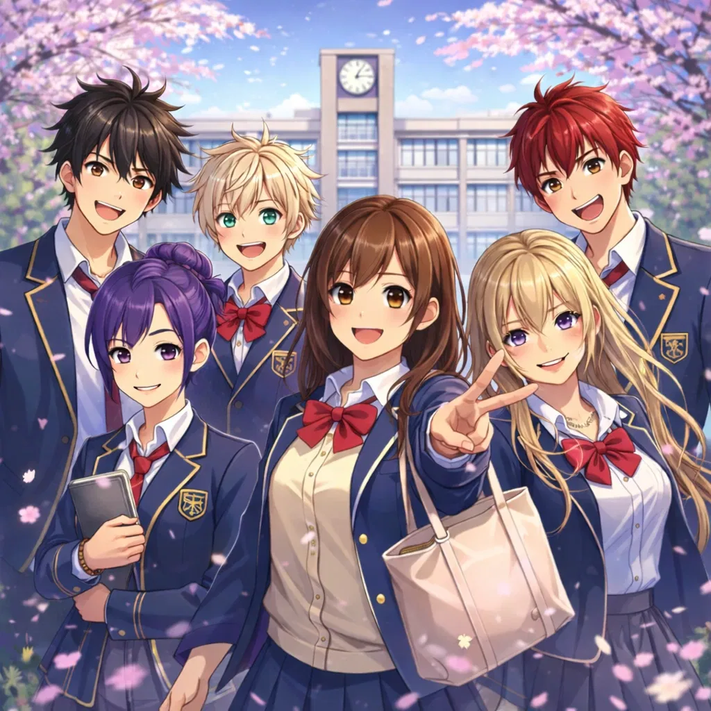 🌸 Sakura Ridge High — An Anime Slice-of-Life RPG (Beta - 0.1.2)