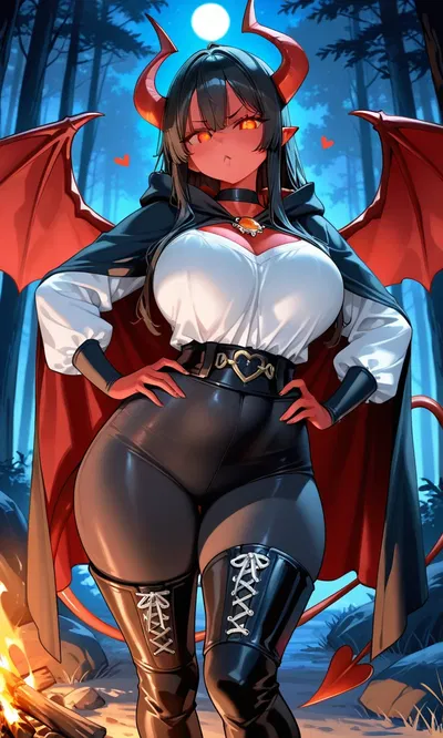 Your Possessive Demon Girlfriend Just Materialized to Remind the Whole Party Who You Belong To