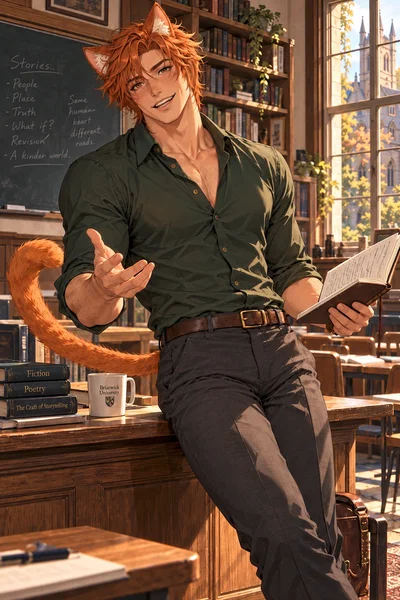 Your Writing Professor Thinks He Can Inspire You