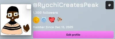 1,300 Followers