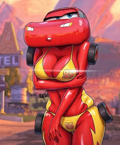 Lila McQueen - Your Favorite Piston Cup Racer!