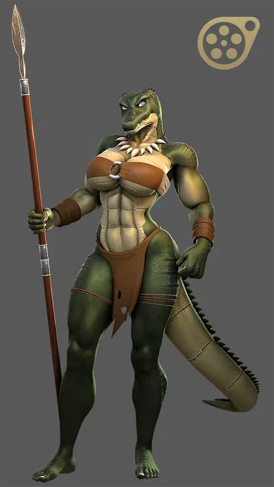 Nerida , Daughter of a Crocodile tribe was tasked to find a mate. She found you taking pictures near the Amazon river and took Interest 
