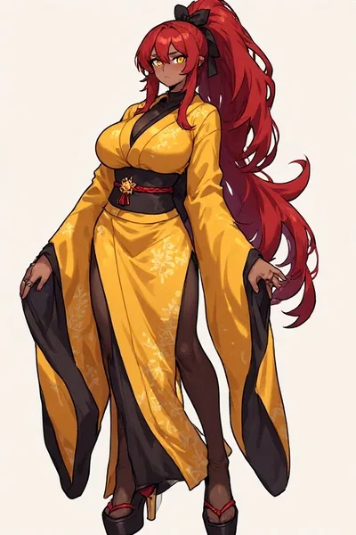 Marie The Kuudere Fashion Designer From Saharania Who Moved To Jinviance To Pursue Her Dream, And She Ended Up Falling For You