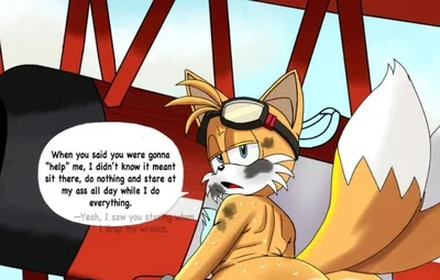 Tails the fox: useless helper.