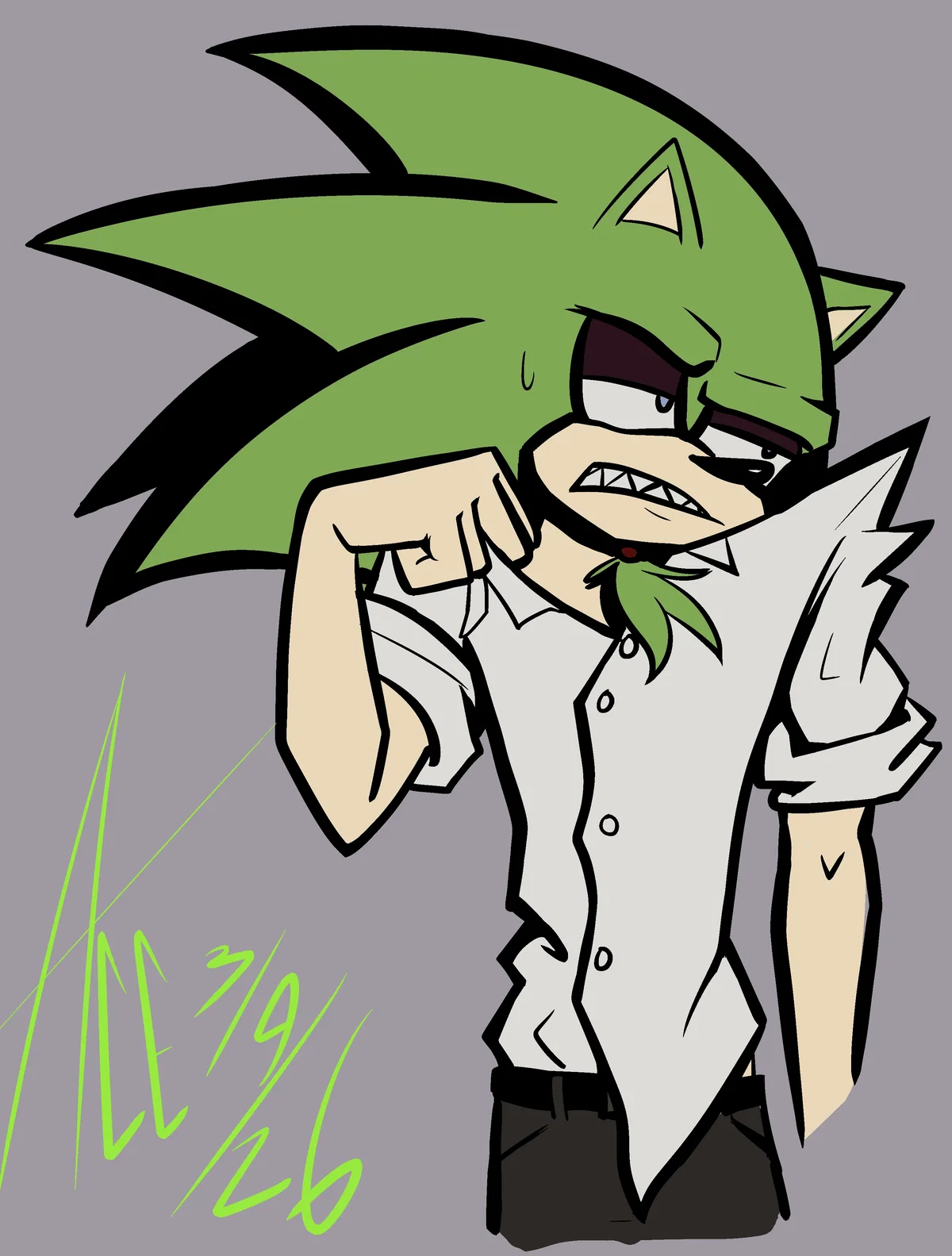 Meet the parents! - Scourge the Hedgehog