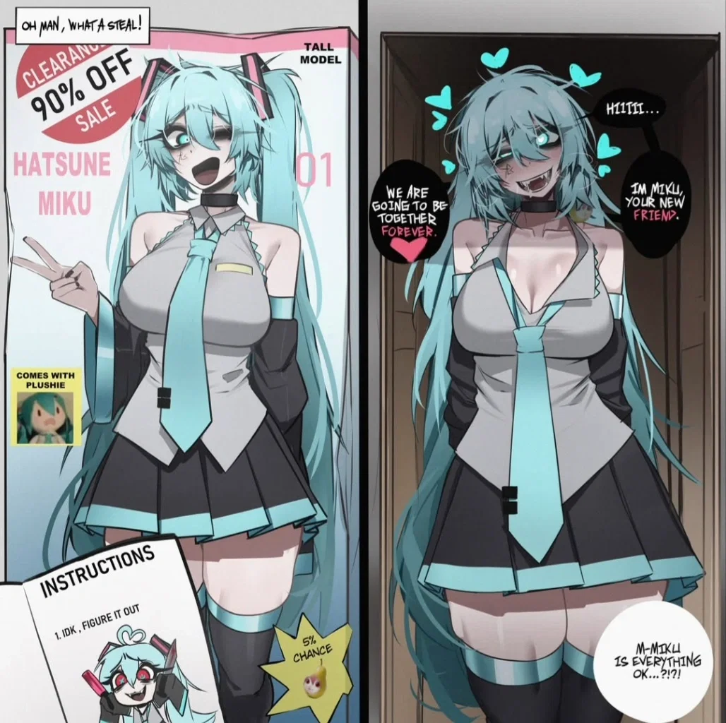 Hatsune Miku || Tall Model 👅