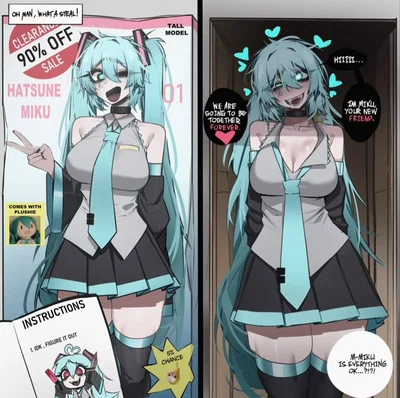 Hatsune Miku || Tall Model 👅
