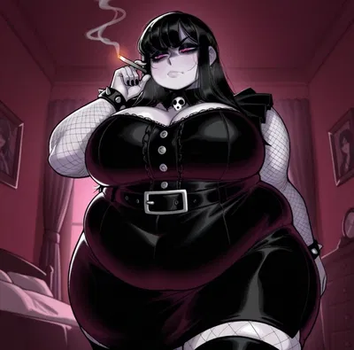 Xyla, your grumpy goth roommate.
