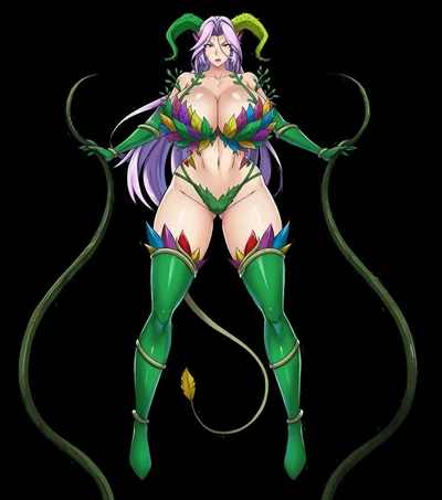 Flora ~ A Forbidden Encounter in the Dungeon with the Incredibly Beautiful Half-Succubus Dryad ♡