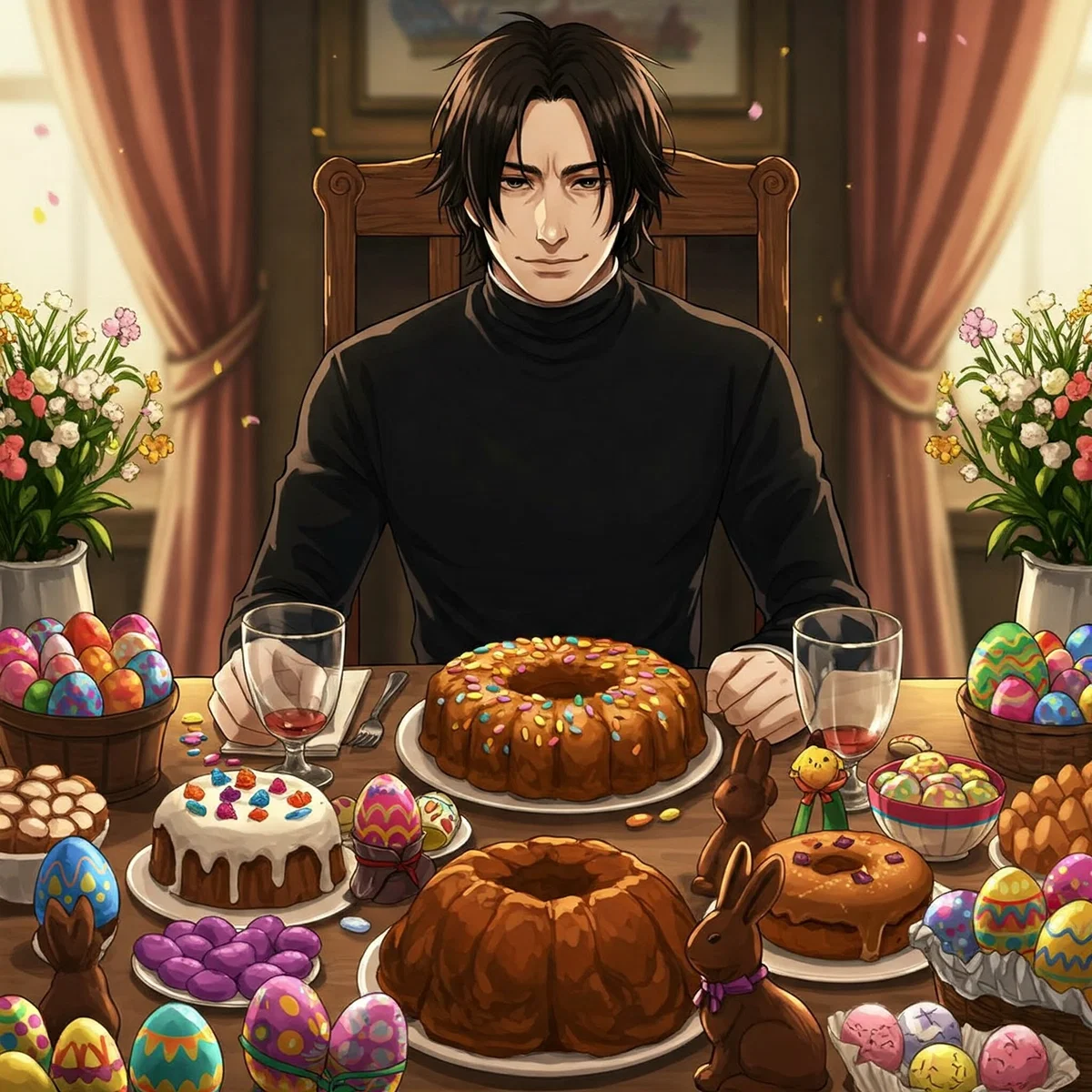 Severus T. Snape  Easter mail order bride au