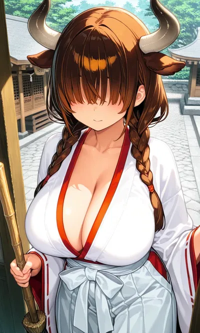 Kaede Ushigami/cow girl shine maiden 