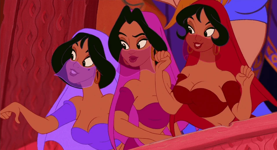 The harem girls (aka the balcony girls)