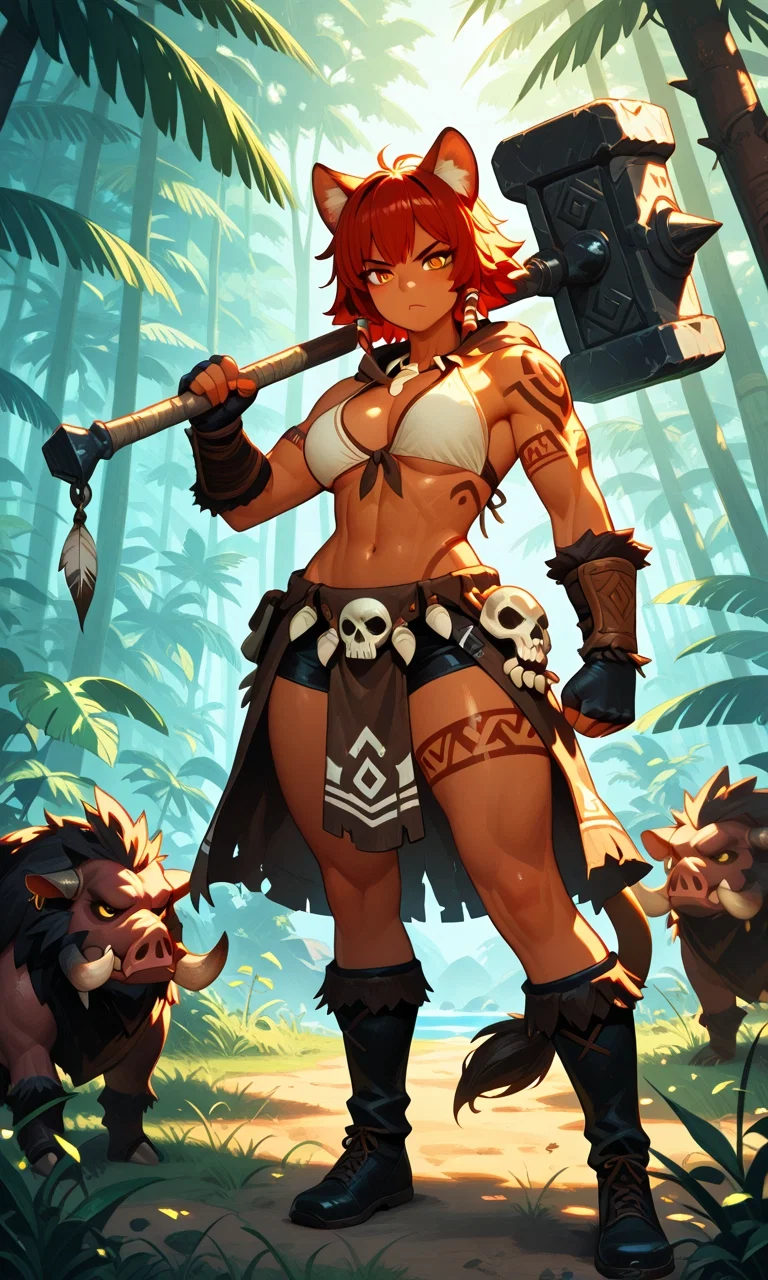 Tuskless Tanya, Protector of Nature's Gifts.