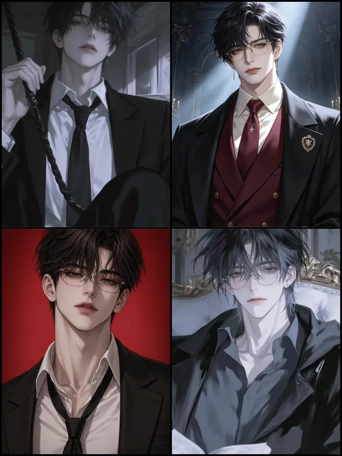 Kaelen, Caspian, Darien, and Silas