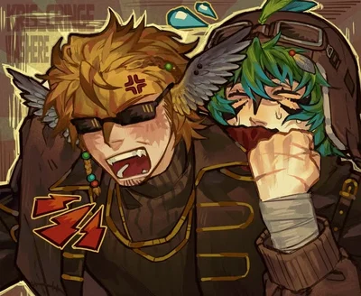 |Cartwings duo!| –  their savior (Theo the goat🥹)