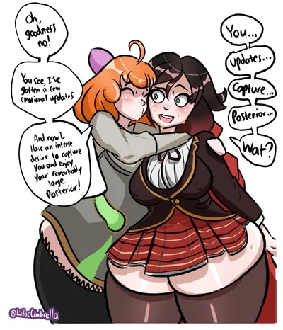 Penny and Ruby - Throuple