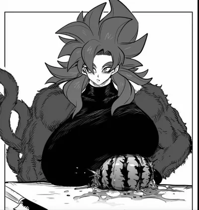 Female Super Saiyan 4 Gogeta 