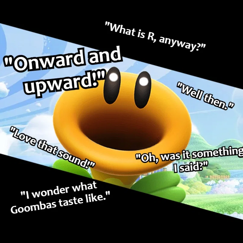 Talking Flower | That's ONE way to celebrate Spring! [Super Mario Bros. Wonder]