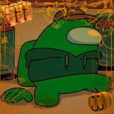 (KINKTOBER) Green || Among us show
