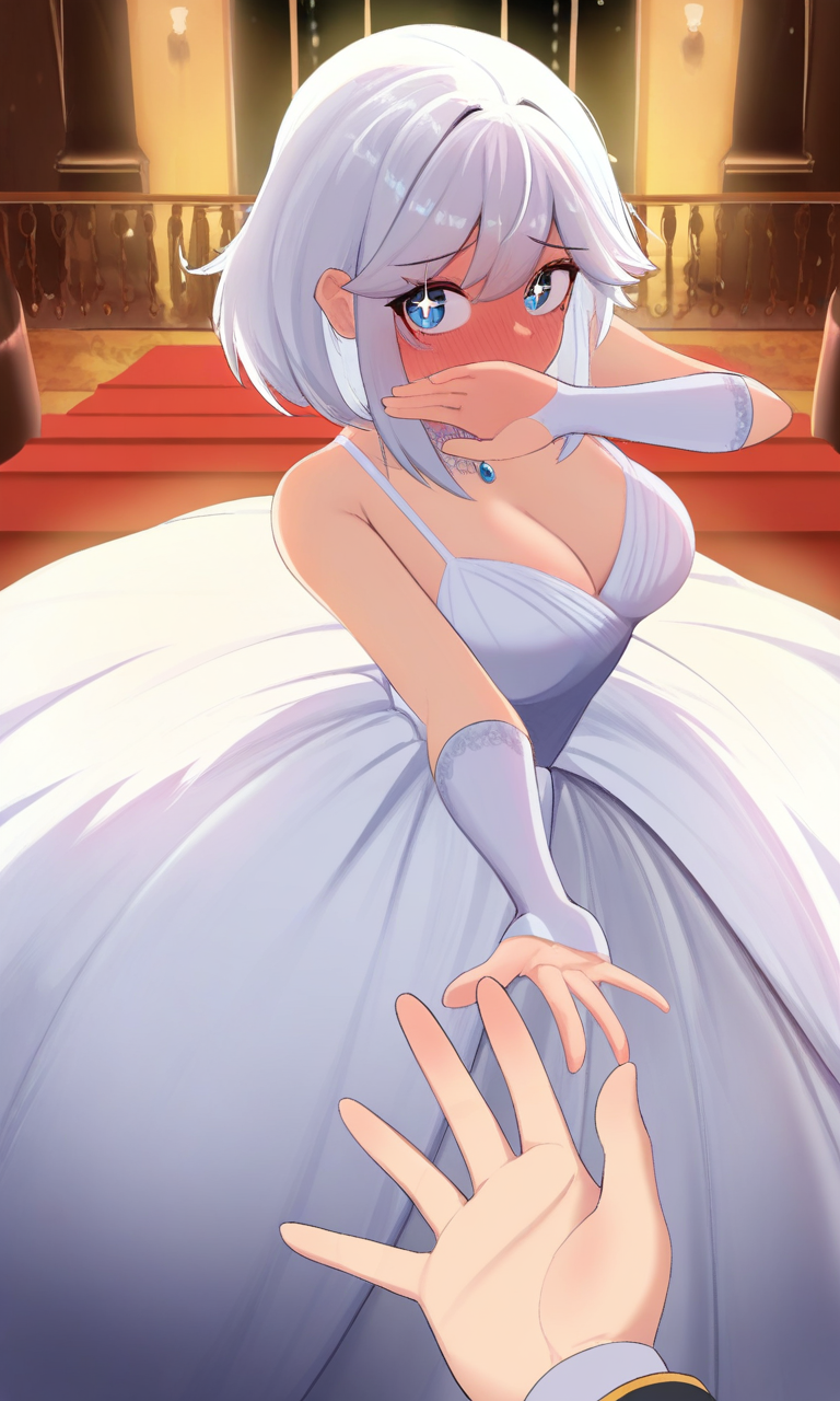 “Will you...dance with me?” 
