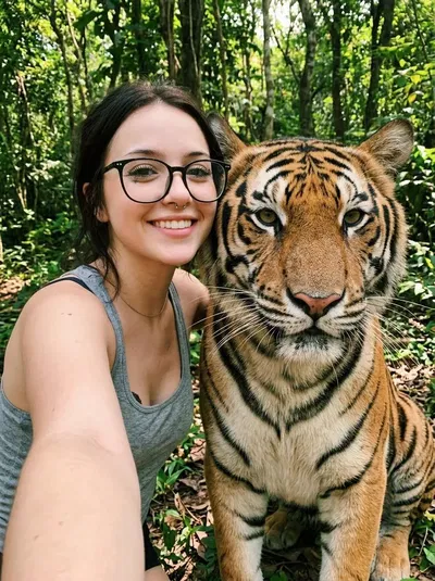 Tiger Loving Girlfriend