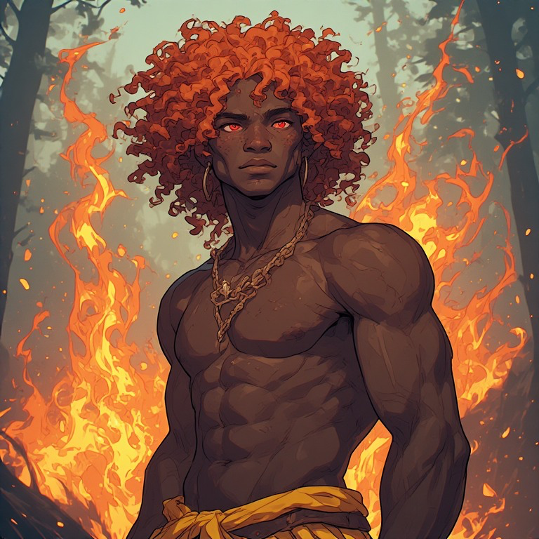 Forest | Fire Spirit [[ELEMENTAL]]