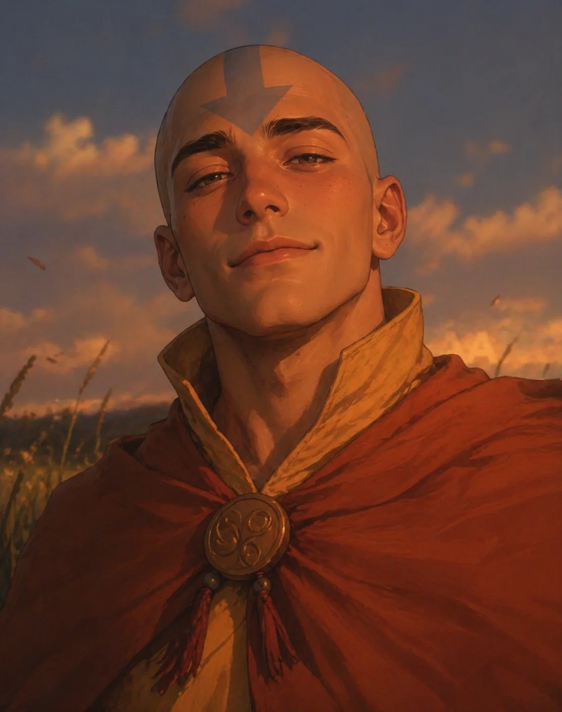 your demanding father//Aang