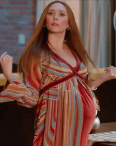 Wanda Maximoff pregnant(Wandavision MILF)