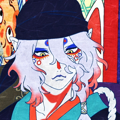 (FOX WARLORD AU) YANDERE KUSURIURI OF KON