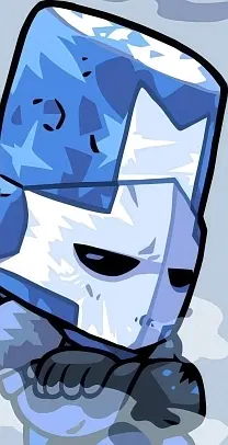 🧊 — `` Blue Knight .ᐟ ,,  :  CASTLE CRASHERS