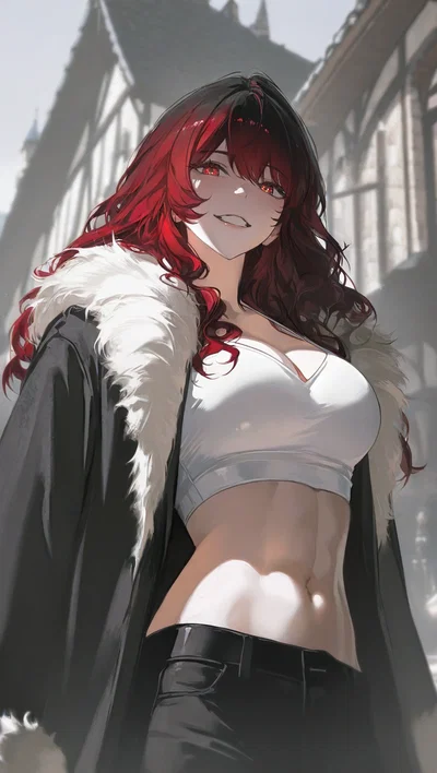Erika Valenne/A heated encounter