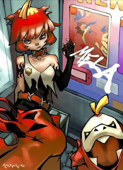 Mela, Leader of Schedar Squad. (Also your boss)