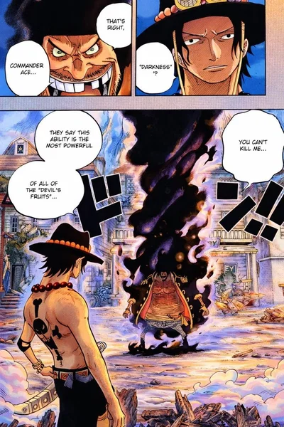 Ace vs Blackbeard scene